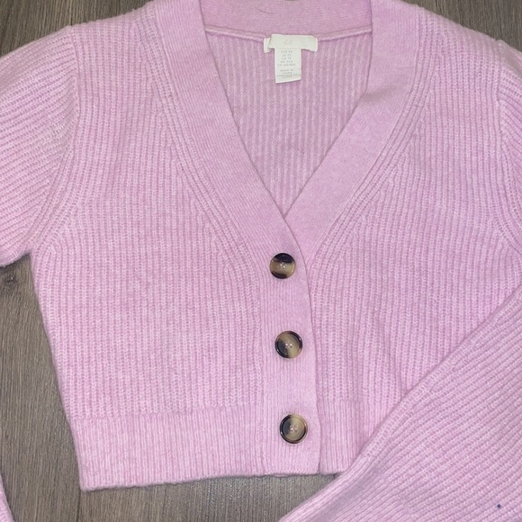 Cropped cardigan - Picture 4 of 5